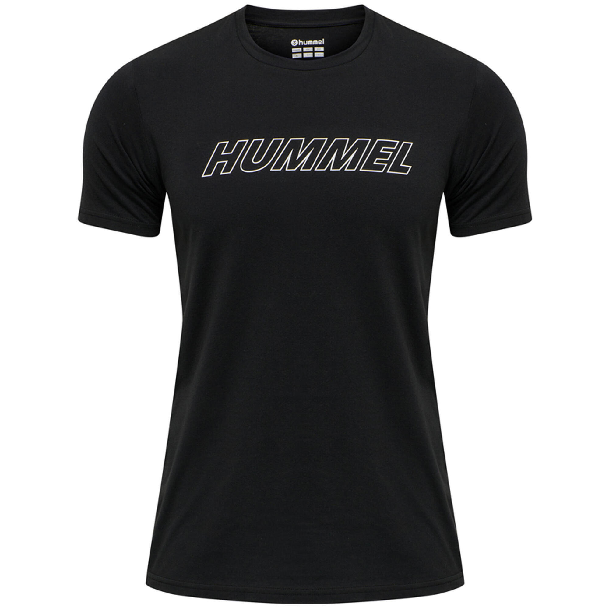 Hummel - Enfiler T-shirt Hmlte Callum Homme Hummel - T-shirt Manches Courtes - Noir - S - Decathlon