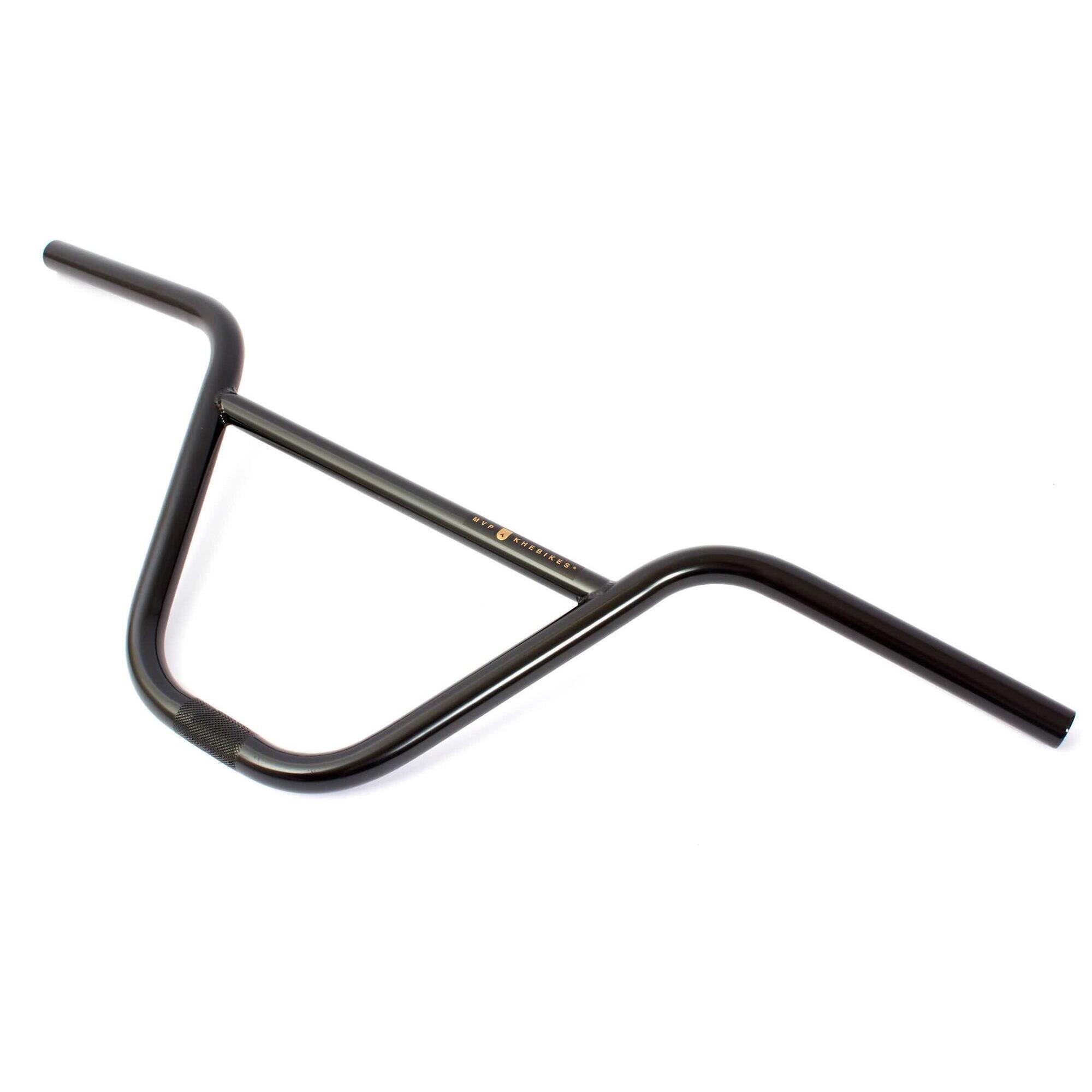 MVP BMX HANDLEBARS BLACK 9", BLACK KHEBIKES