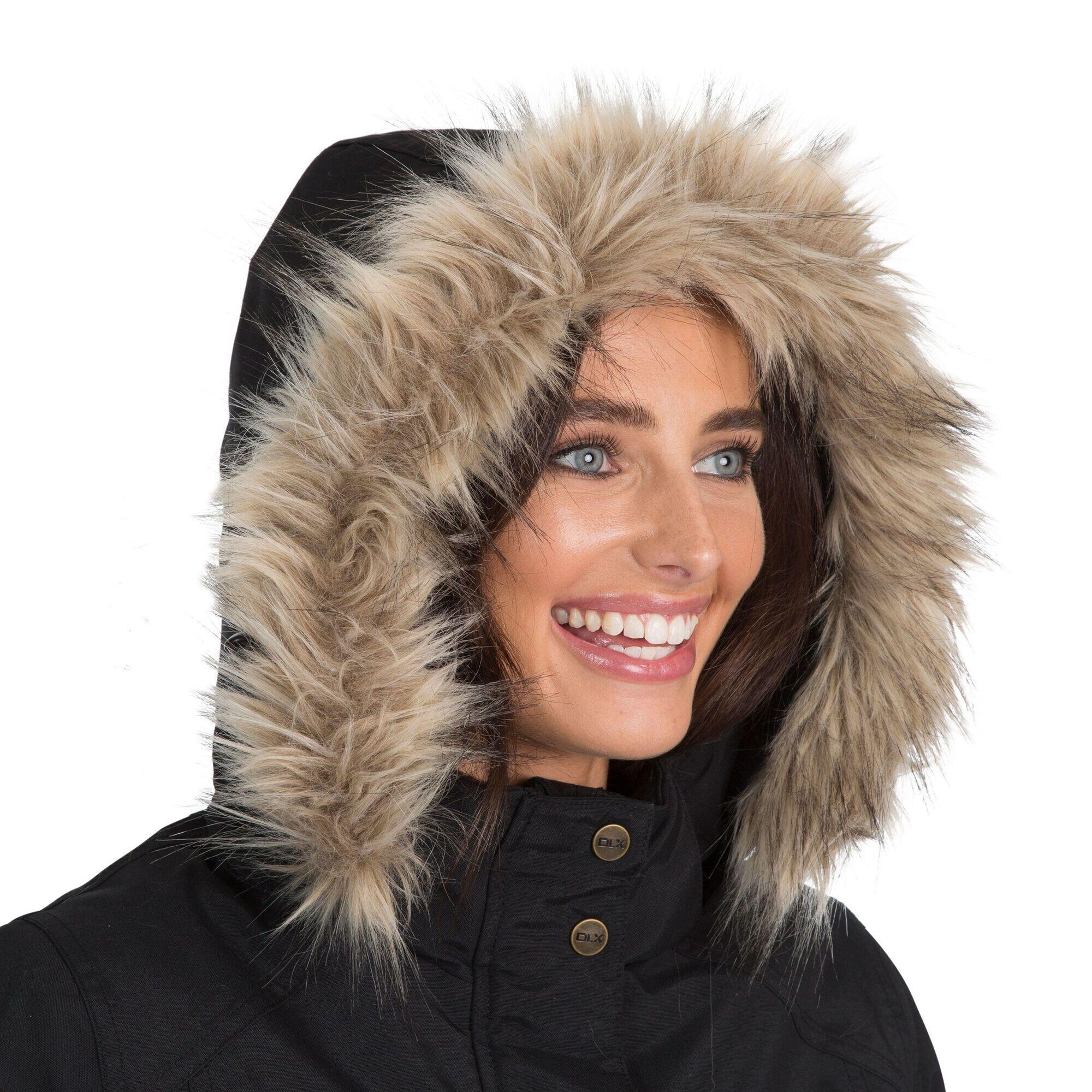 DLX Giacca In Piumino Donna Trespass Bettany Nero 3/5