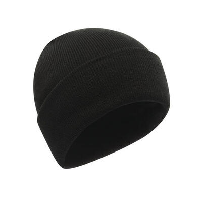 Regatta standout unisex axton cuffed beanie voor volwassenen (zwart)
