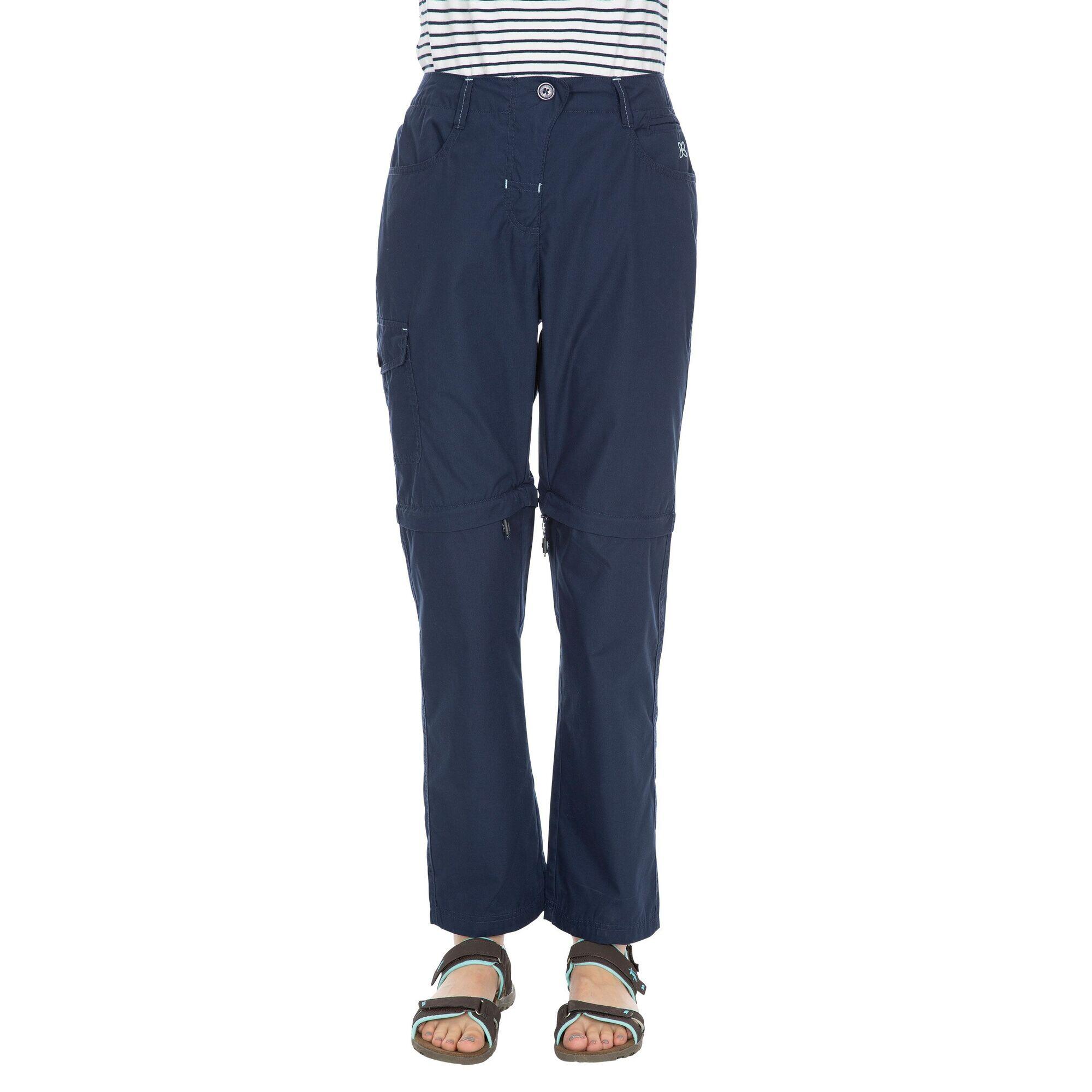 Pantalon De Randonnée RAMBLER Femme (Bleu Marine) 4/5