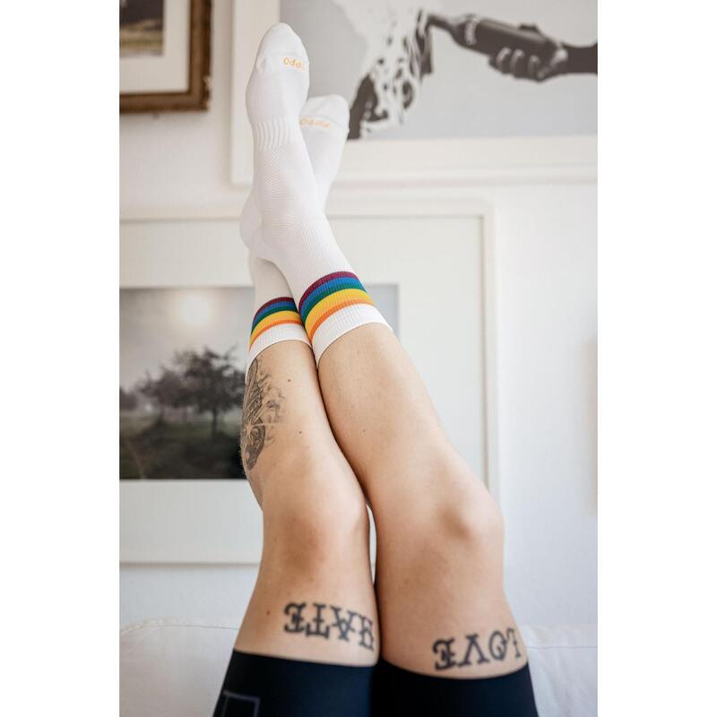 Chaussettes -Unisex Statement Pride 2 paquet et casquette de vélo de route Pride