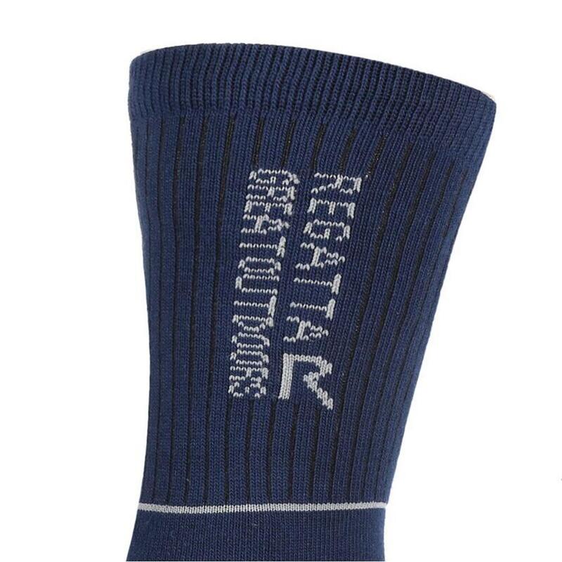 Heren Samaris 2 Season Socks (pak van 2) (Marine/Donkerrood)