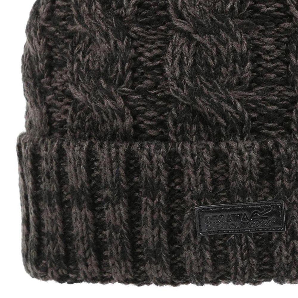 Mens Harrell III Winter Hat (Black) 2/4