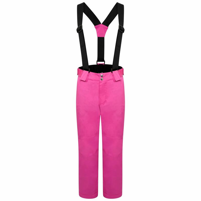 Outmove II Kids' Ski Waterproof Breathable Trousers - Raspberry Pink