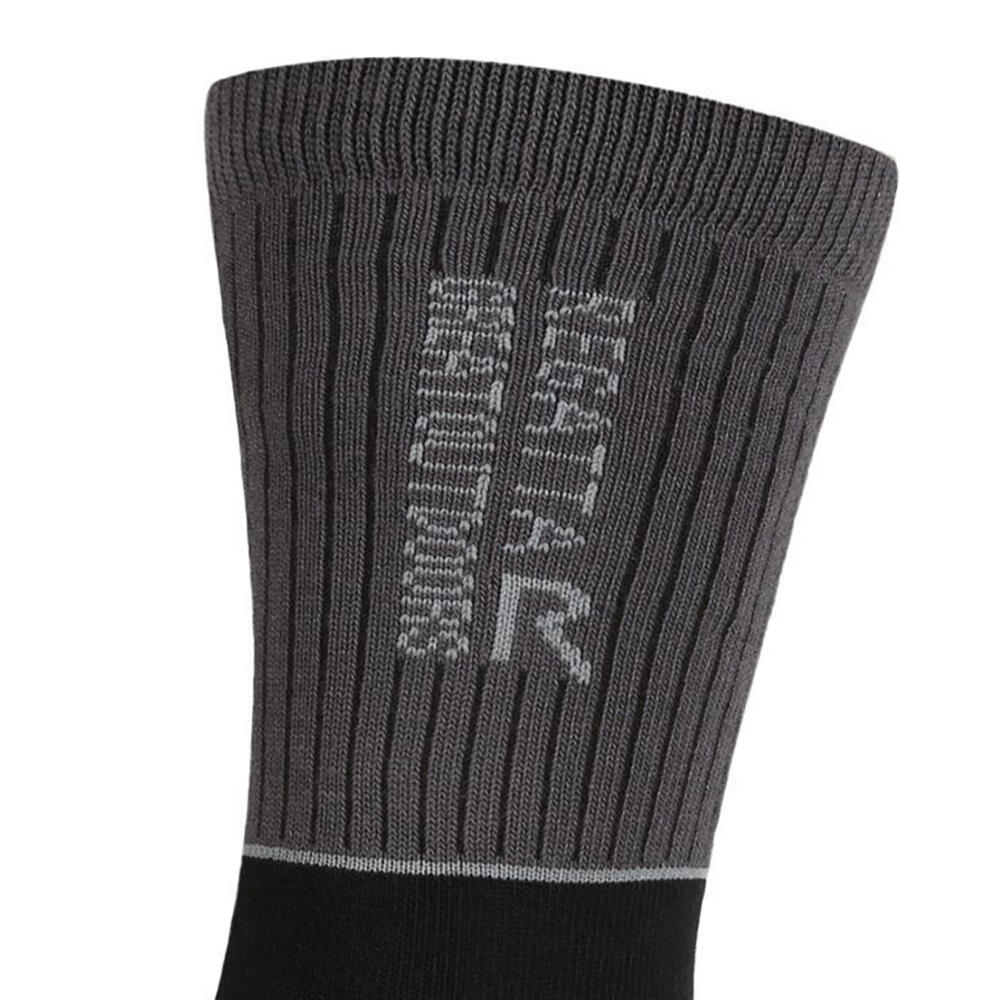 Chaussettes SAMARIS SEASON Homme (Noir / Gris Foncé) 3/4