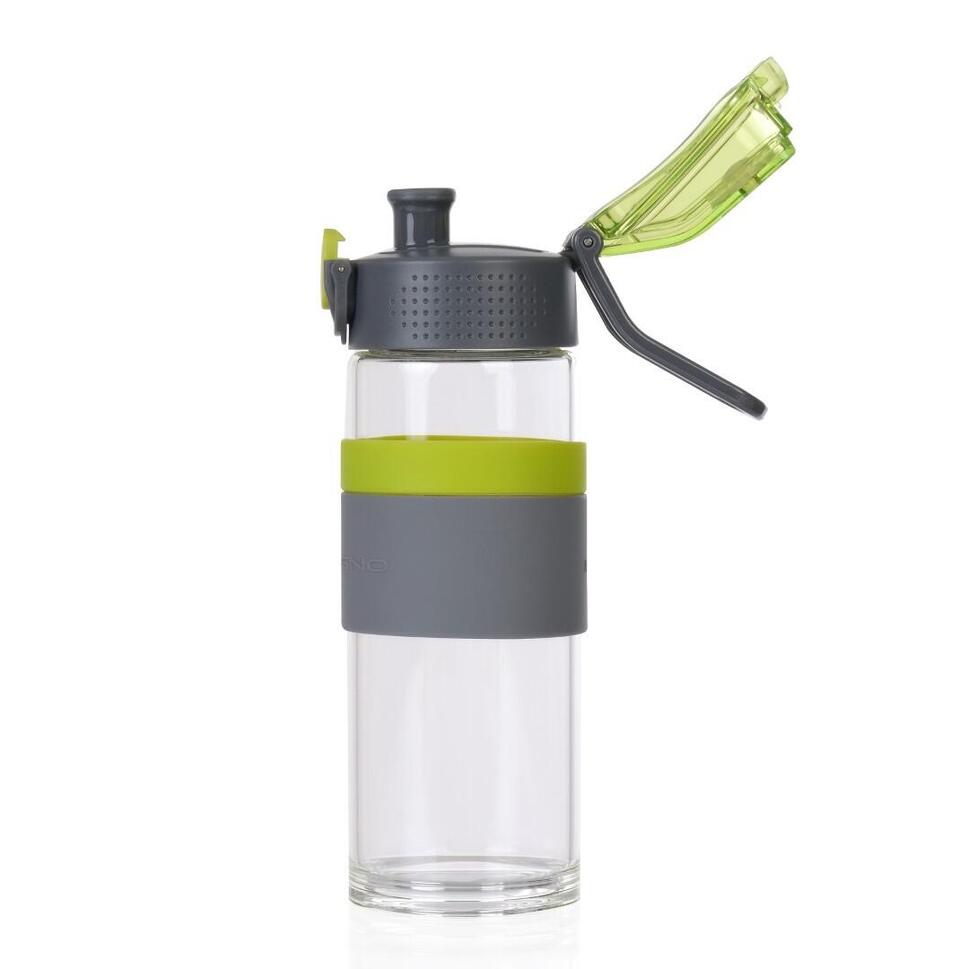 Szklana butelka na wodę Casno Cross 500 ml