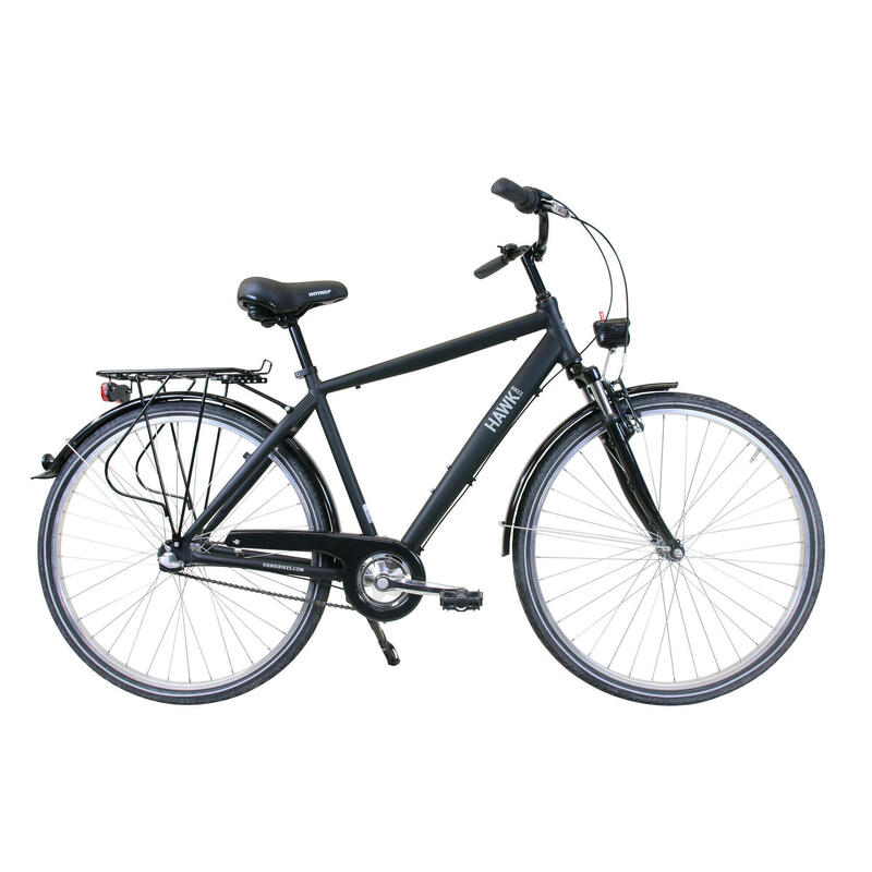 HAWK Citytrek Gent Premium Fahrrad Herren 28 Zoll 3 Gang Nabenschaltung