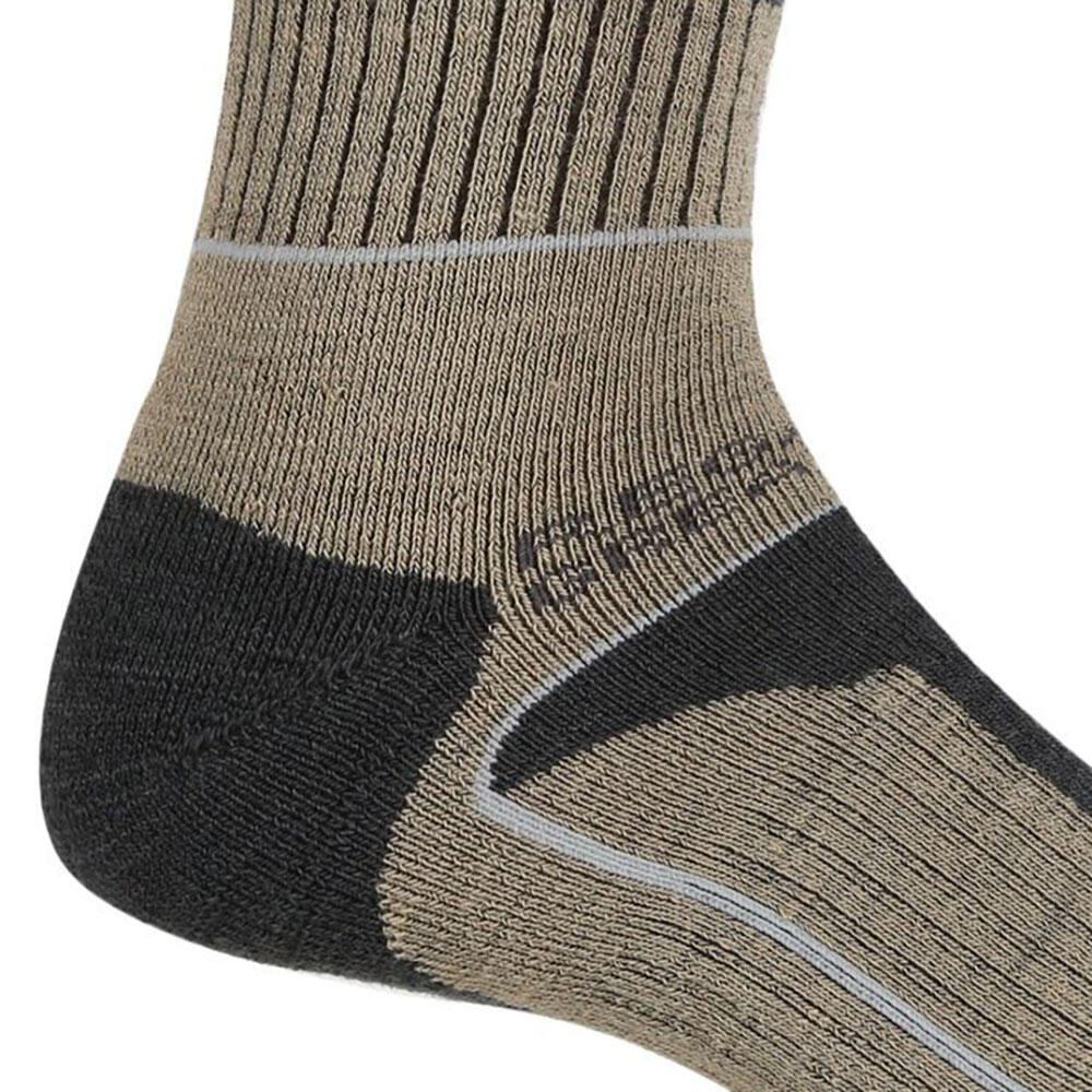 Chaussettes SAMARIS SEASON Homme (Marron Clair / Gris) 2/4