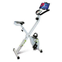 Vélo d'appartement pliable OPEN & GO + Support pour tablette/smartphone