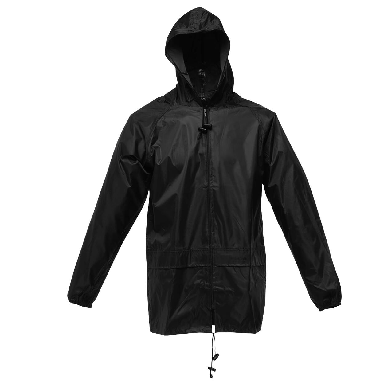 Professional Mens Pro Stormbreaker Waterproof Jacket (Black) 1/5