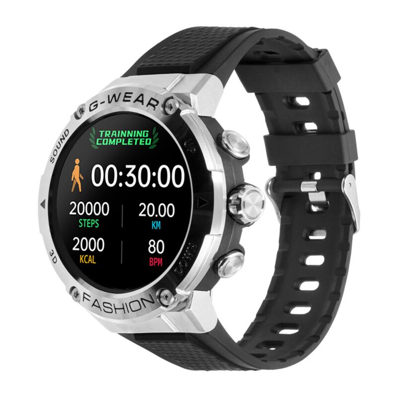 Smartwatch G-Wear silbern