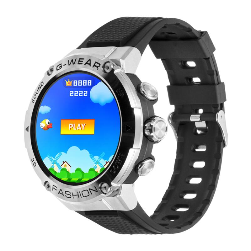 Smartwatch sport unisex Watchmark G-Wear Argintiu