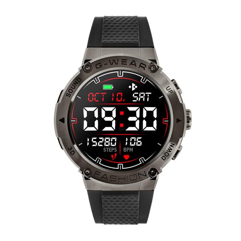 Reloj inteligente smartwatch Multideporte Watchmark G-Wear negro