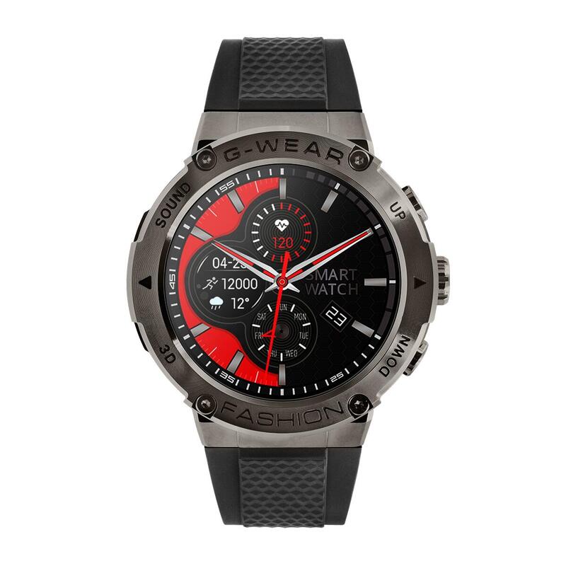 Smartwatch sportowy unisex Watchmark G-Wear czarny