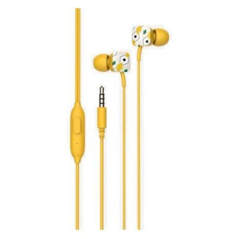 Auriculares de Corrida AURIC SPC -HYPE AM Amarelo