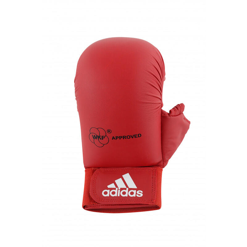 Mitaines / Gants Karate WKF avec pouce Rouge/Bleu ADIDAS