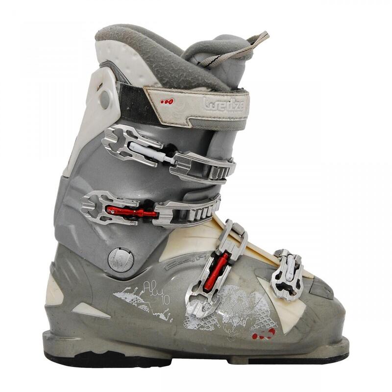 RECONDITIONNE - Chaussure De Ski Wed'ze Alu 10 Gris - BON