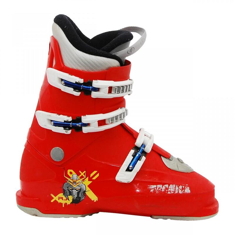 RECONDITIONNE - Chaussure De Ski Junior Tecnica Rj Rouge Robot - BON