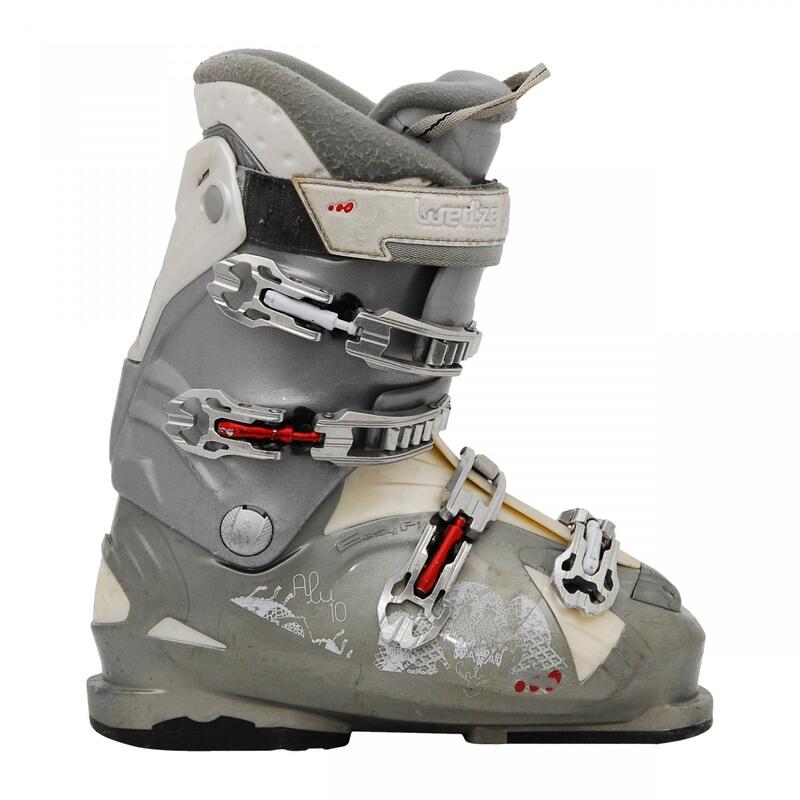 RECONDITIONNE - Chaussure De Ski Wed'ze Alu 10 Gris - BON