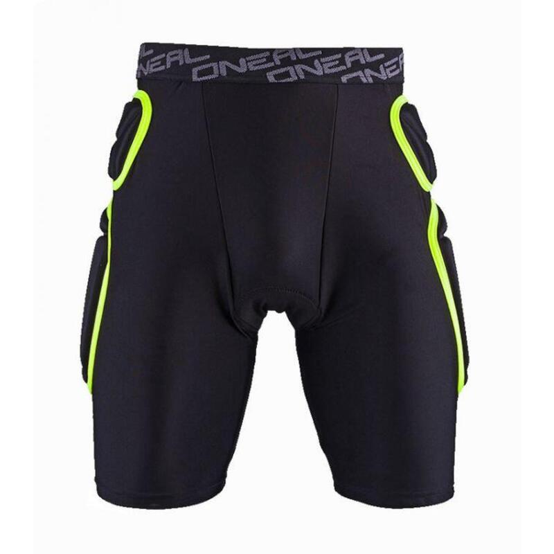 Sous-short de protection VTT - Trail - Noir/Lime