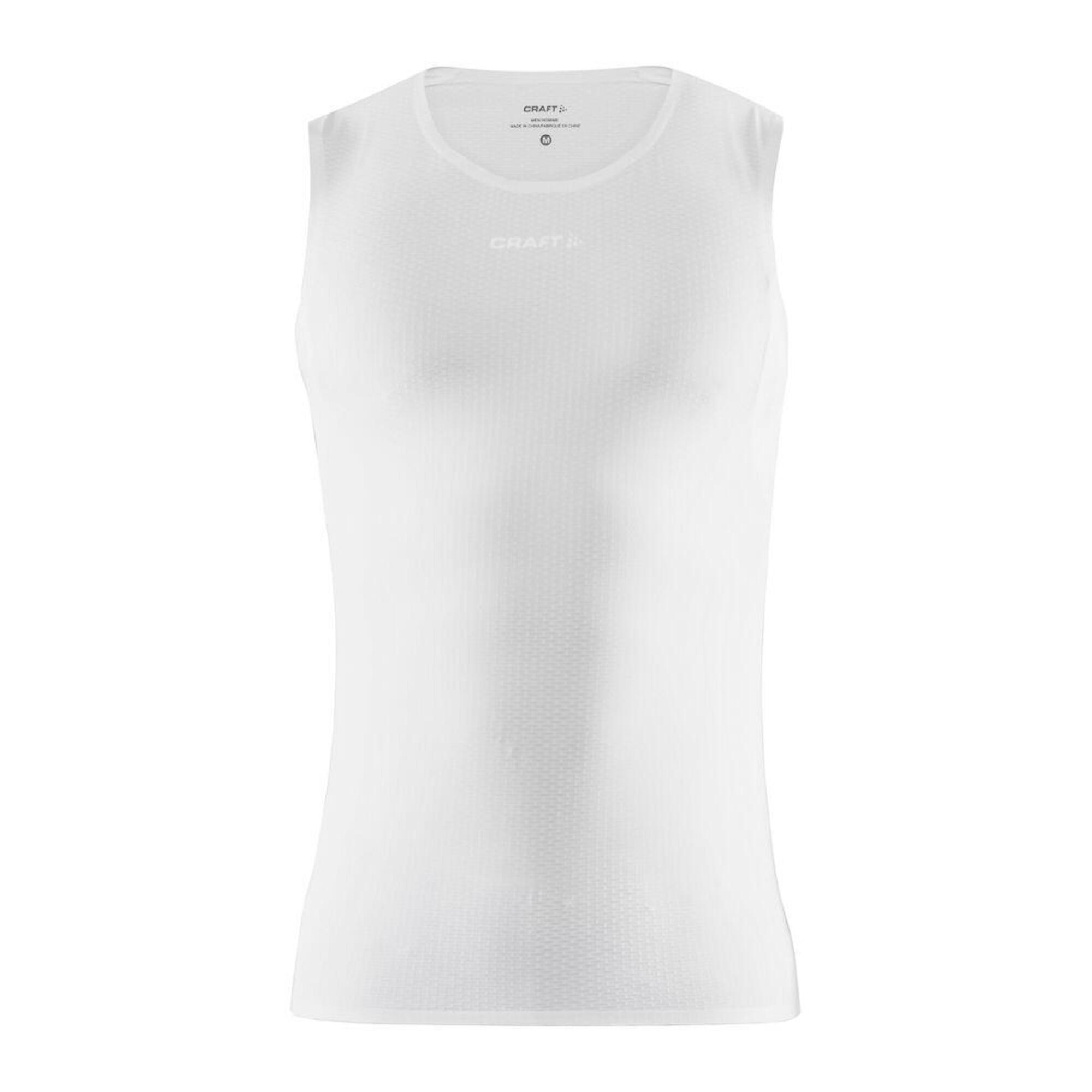 CRAFT Pro Dry Nanoweight Sleeveless Baselayer Men White