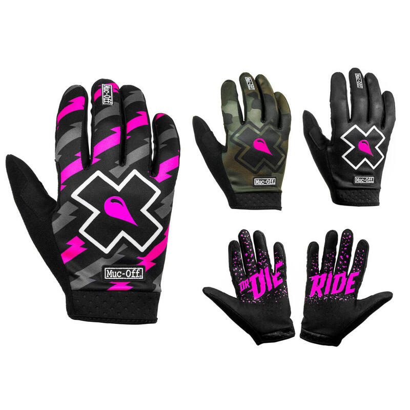 Muc Off Gants MTB - noir/rose
