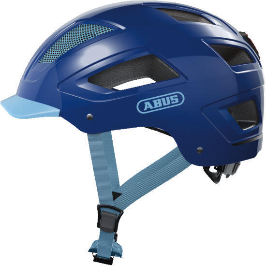 Casco Hyban 2.0 Core Blue Abus T/M Azul Con Luz