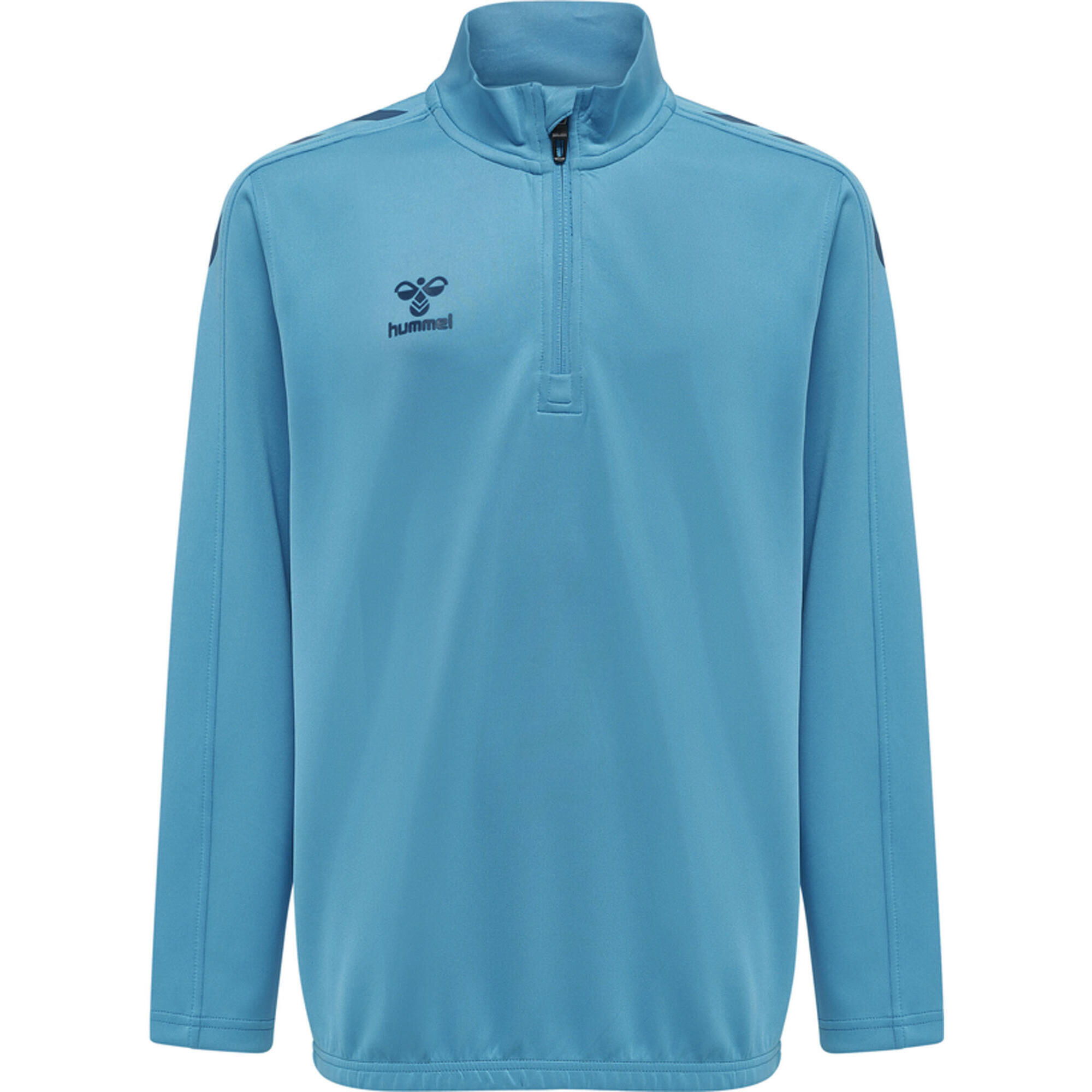 Hummel - Demie-fermeture Éclair Zip Sweat-shirt Hmlcore Enfant Hummel - Sweat-shirt - Bleu - 4 À 6 Ans - Decathlon