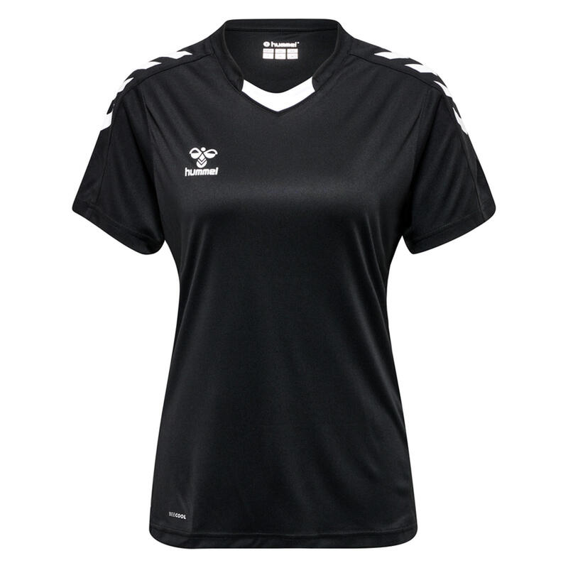 Koszulka sportowa z krótkim rękawem damska Hummel Core XK Poly Jersey S/S Woman