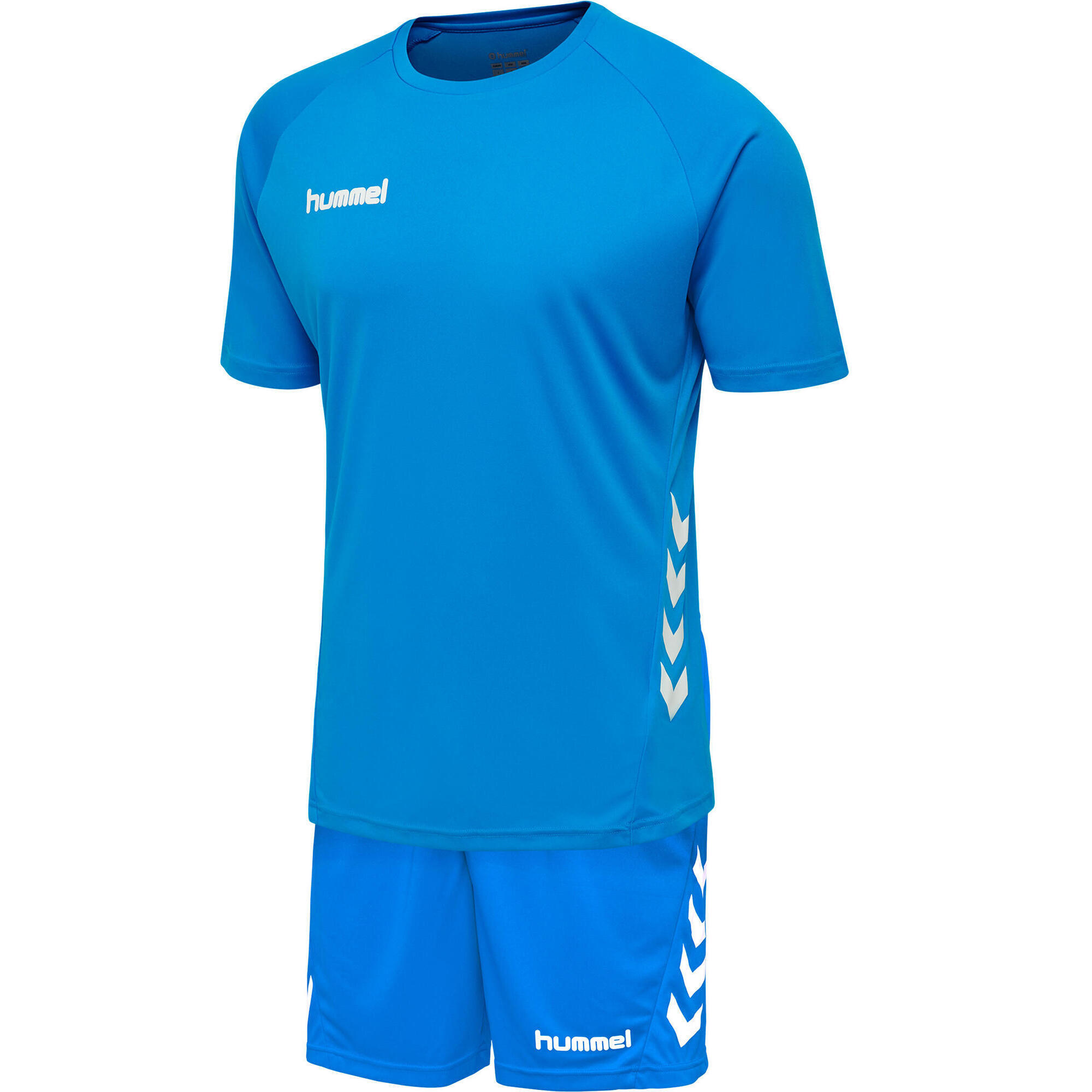Hummel - Fermeture À Cordon Robe Hmlpromo Enfant Hummel - T-shirt Manches Courtes - Bleu - 3 À 4 Ans - Decathlon