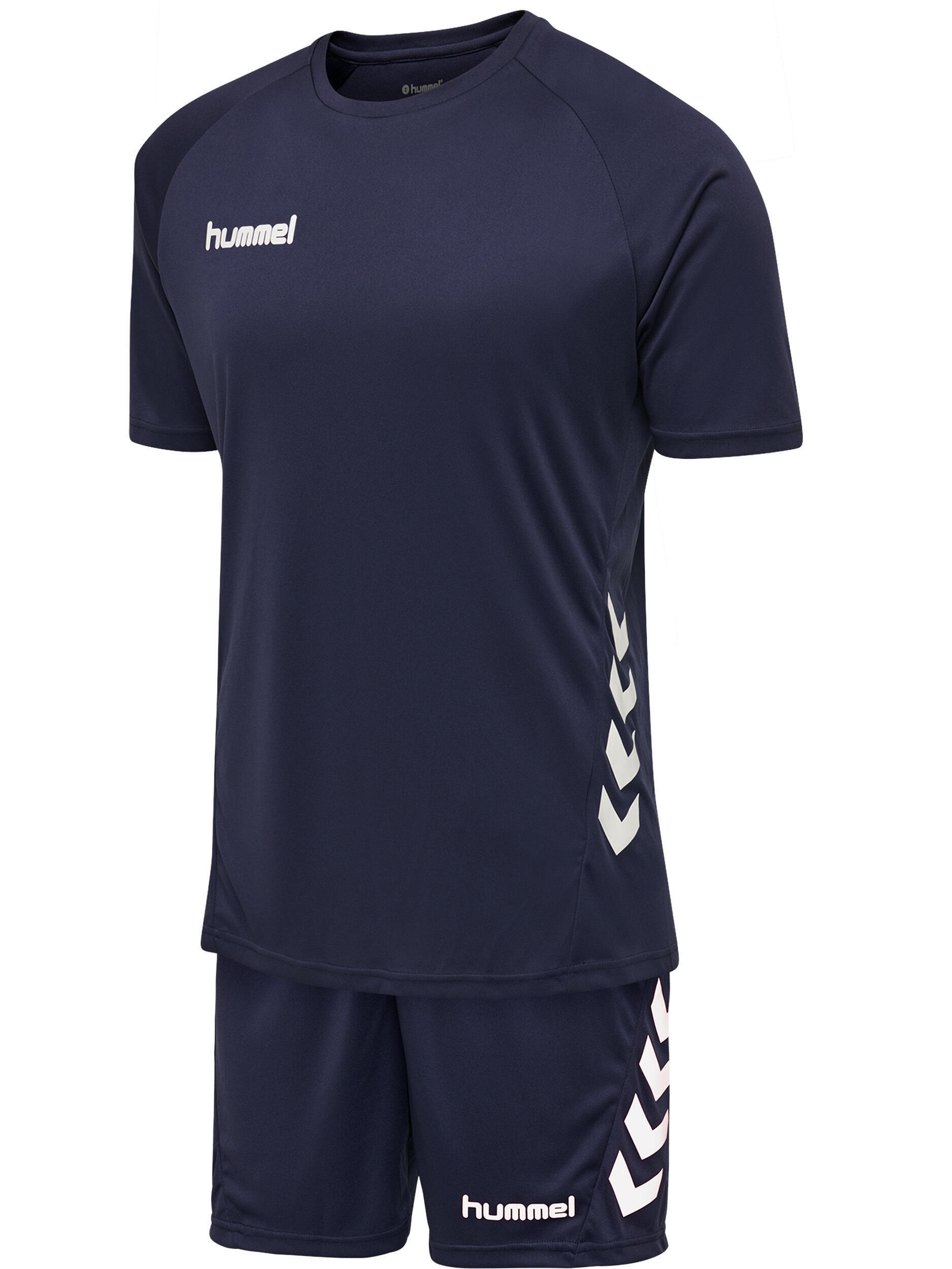 Hummel - Fermeture À Cordon Robe Hmlpromo Multisport Homme Hummel - T-shirt Manches Courtes - Bleu - S - Decathlon