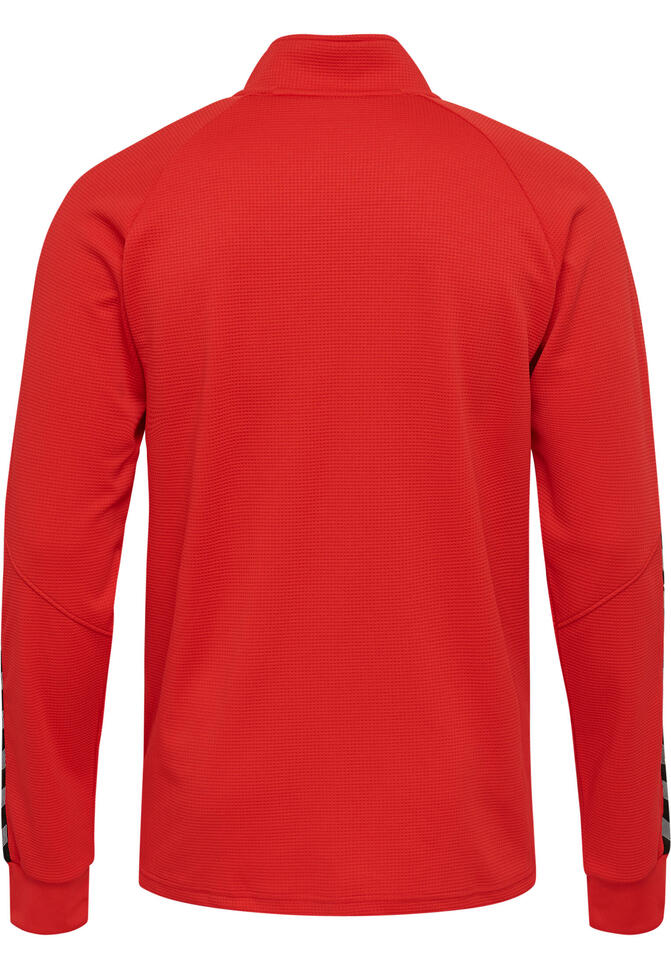 Kurtka Sportowa Hummel HML AUTHENTIC POLY ZIP JACKET czerwona