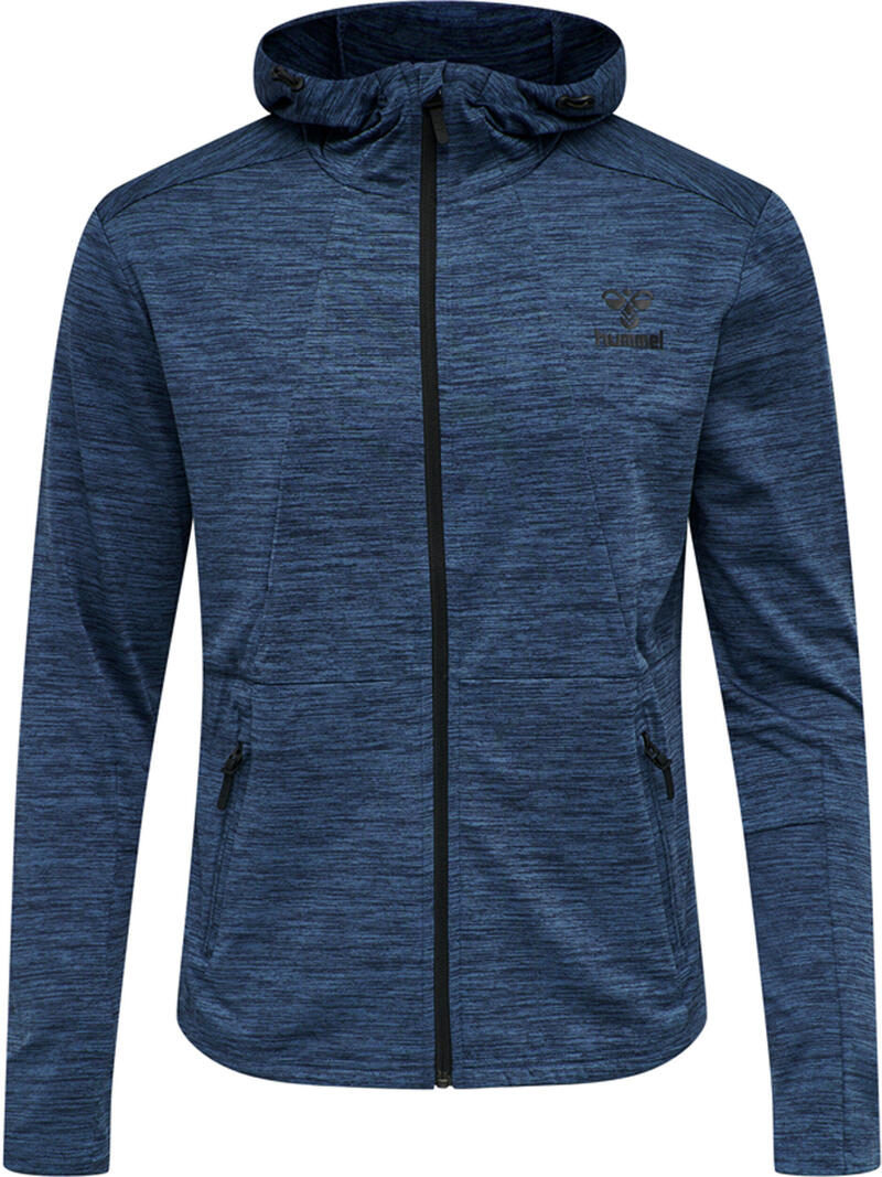 Fermeture Éclair Zip Kapuzenpullover Hmlaston Yoga Homme HUMMEL