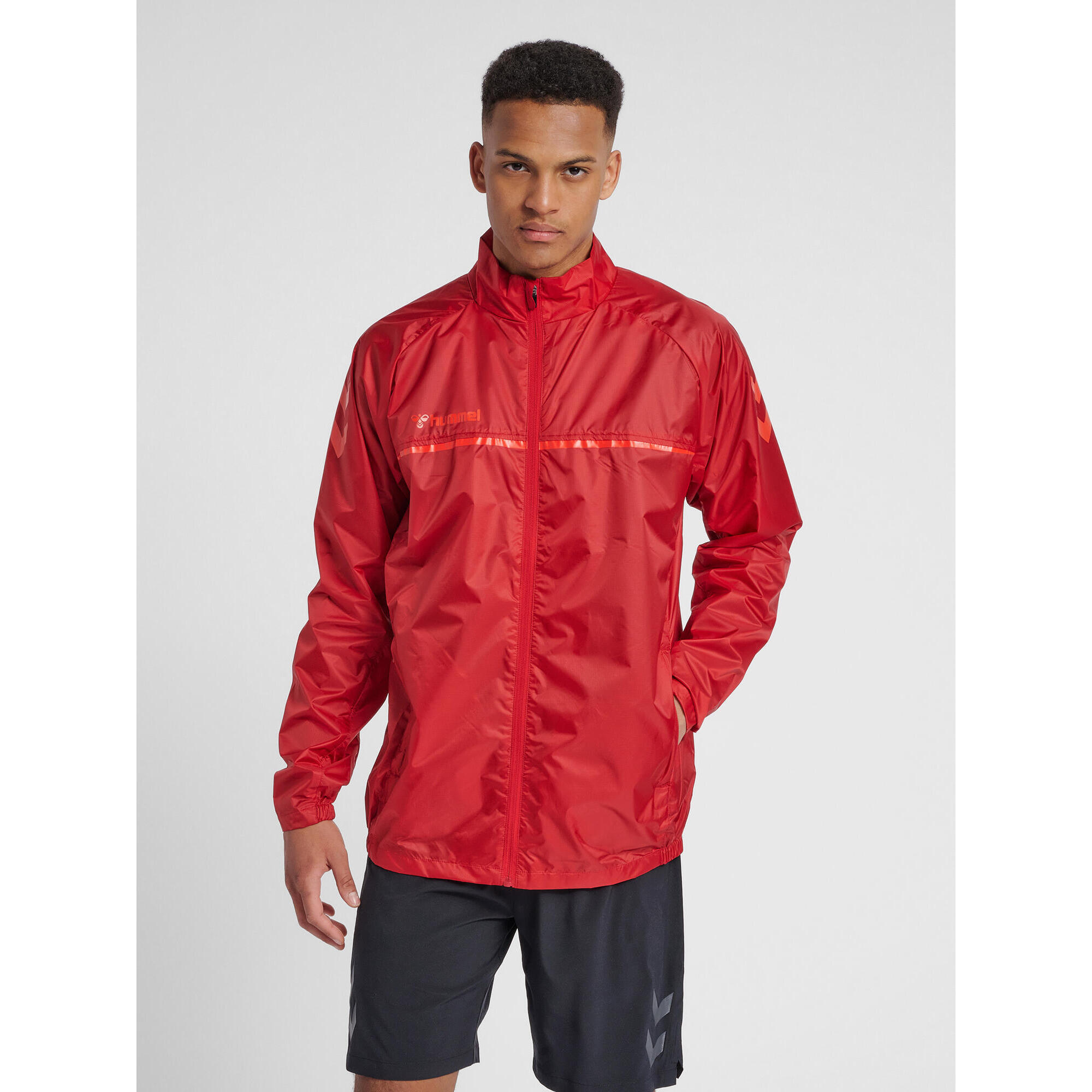 Hummel - Enfiler Zip Combinaison Hmlauthentic Homme Hummel - Veste - Gris|marron|rouge - S - Decathlon