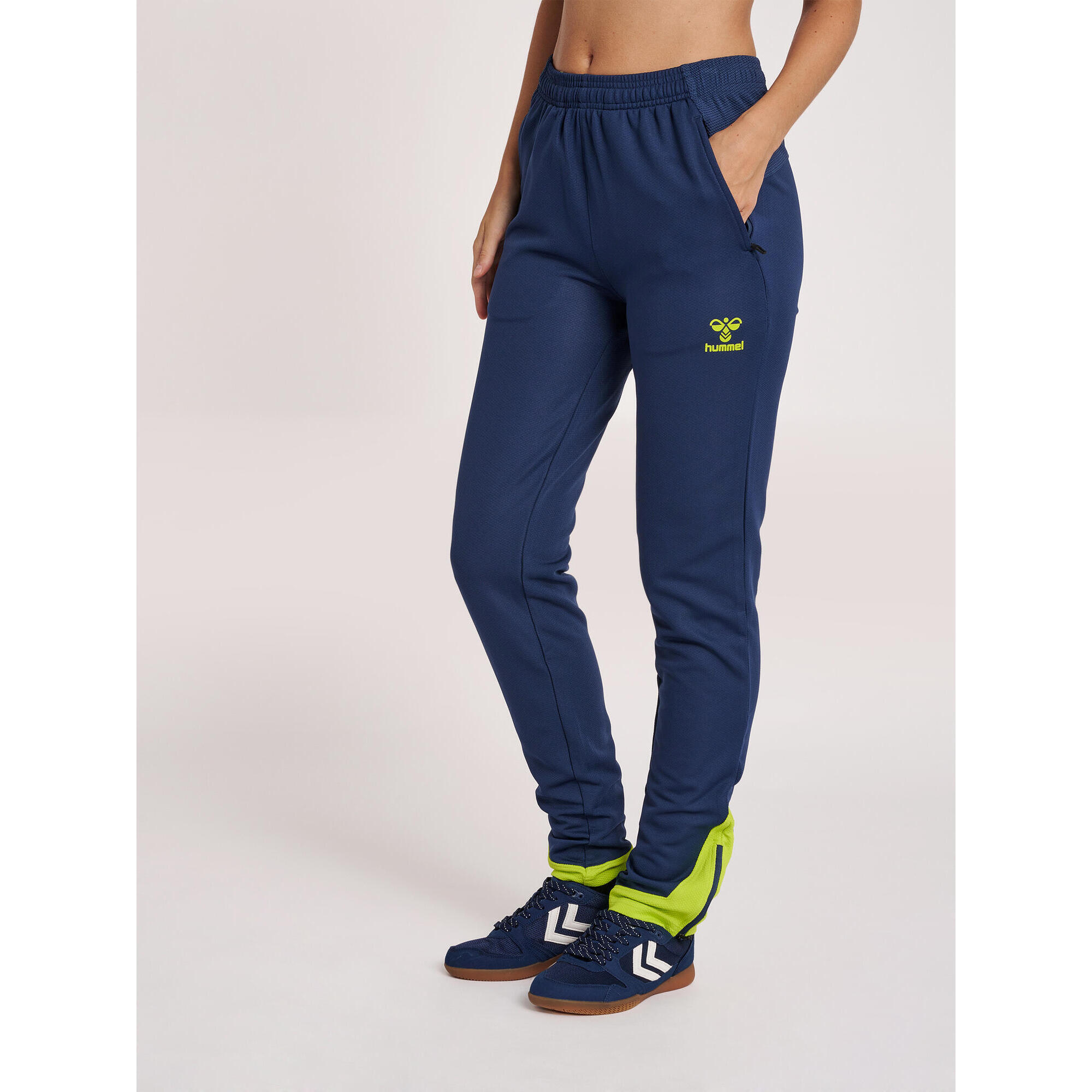 Hummel - Fermeture À Cordon Pantalon Hmllead Femme Hummel - Pantalons - Bleu - 52 2xl - Decathlon