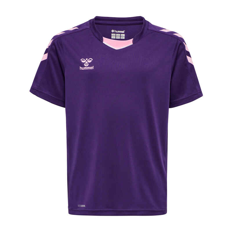 Trikot S/S Hmlcore Xk Poly Jersey S/S Kids Unisex Kinder