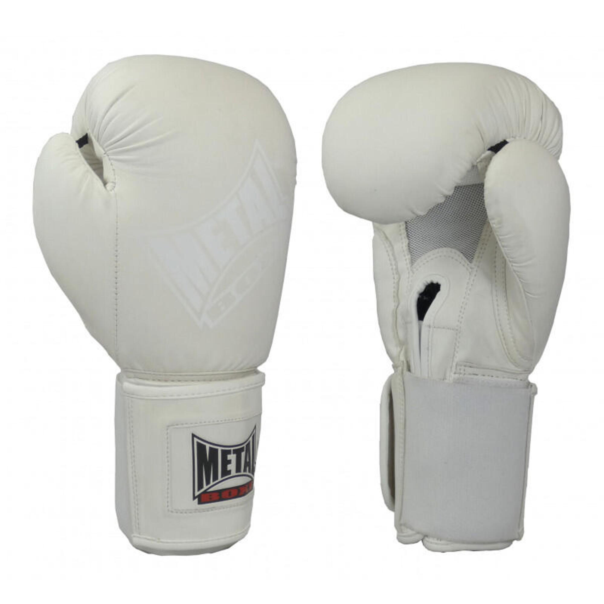 Gants de boxe white light métal boxe