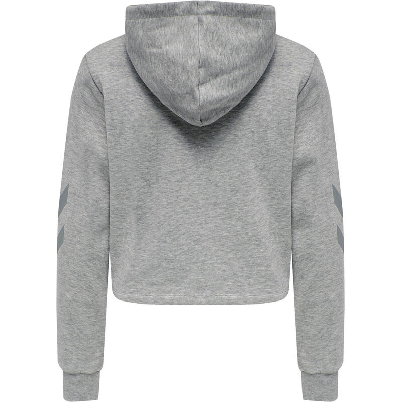 Dames sweatshirt met capuchon Hummel hmllegacy cropped