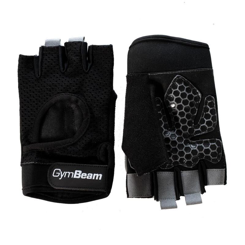 Rękawiczki do ćwiczeń GymBeam Grip Black