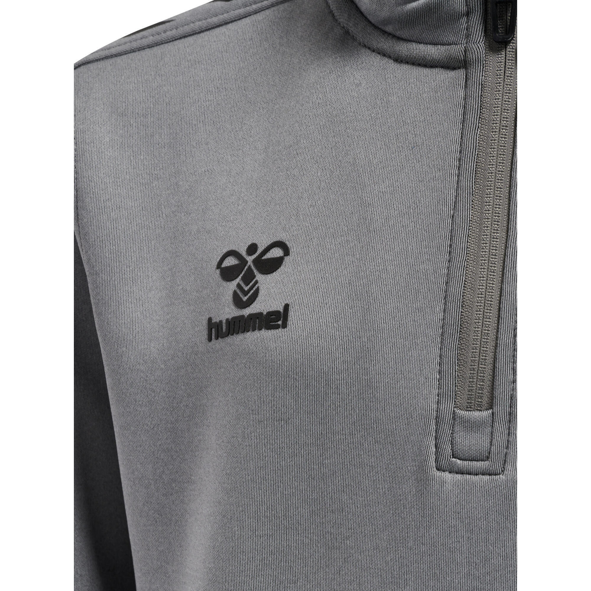 Sweatshirt Mit Kurzem Reißverschluss Unisex Kinder 3/7