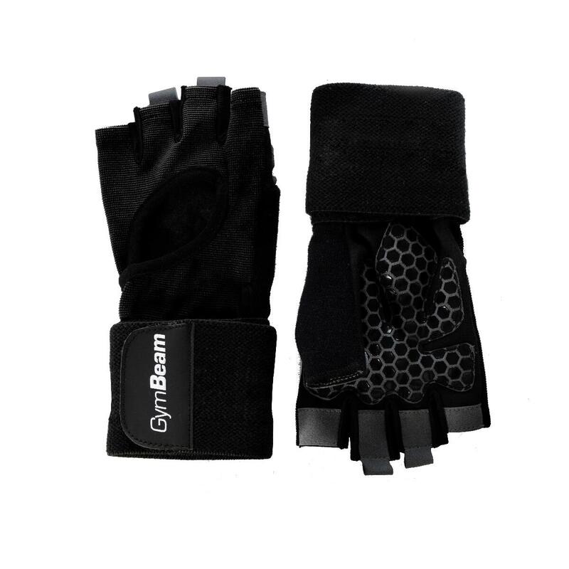 Rękawiczki fitness damskie GymBeam Guard Black