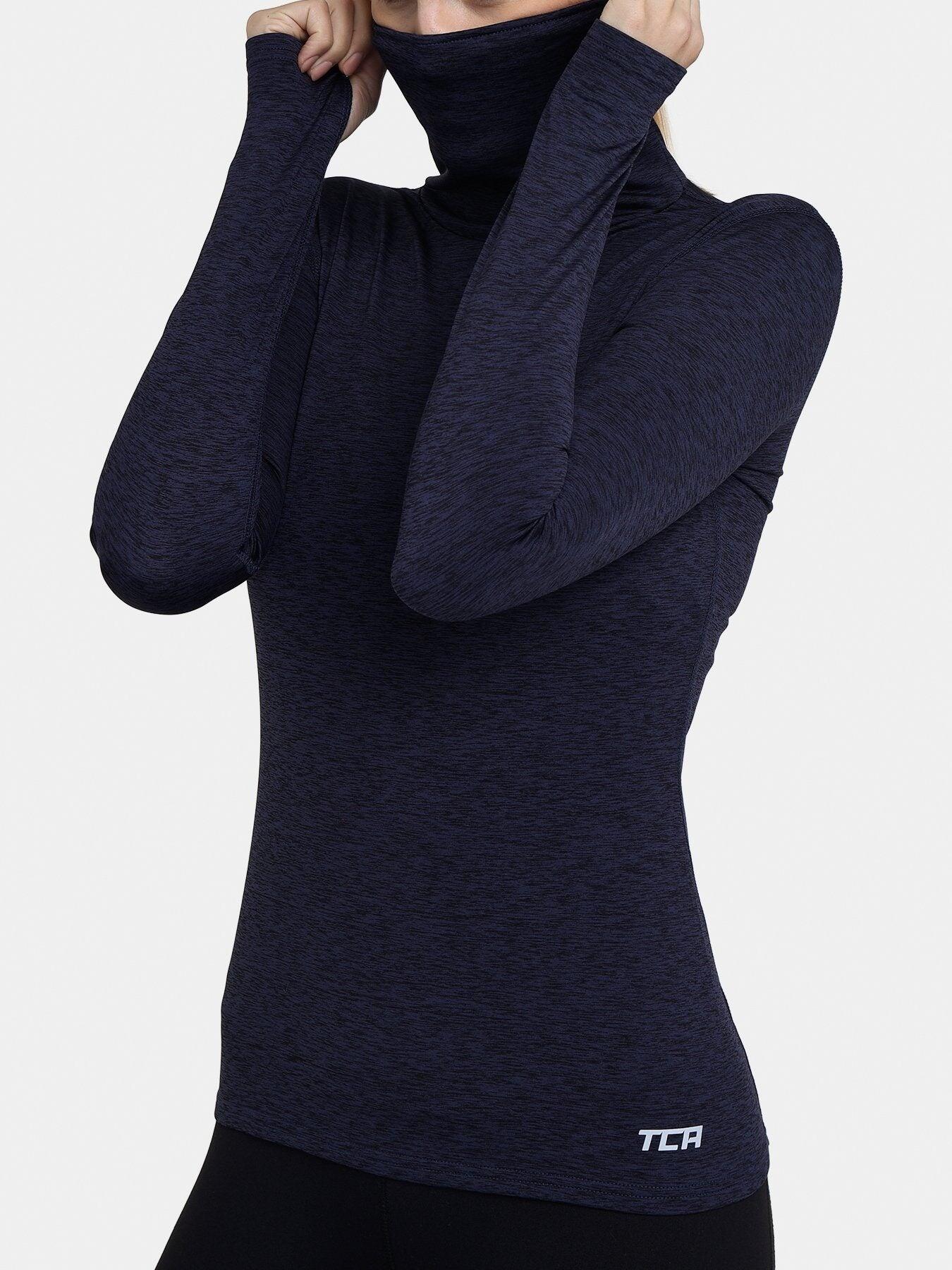 Women's Thermal Funnel Neck Top - Night Sky 3/5