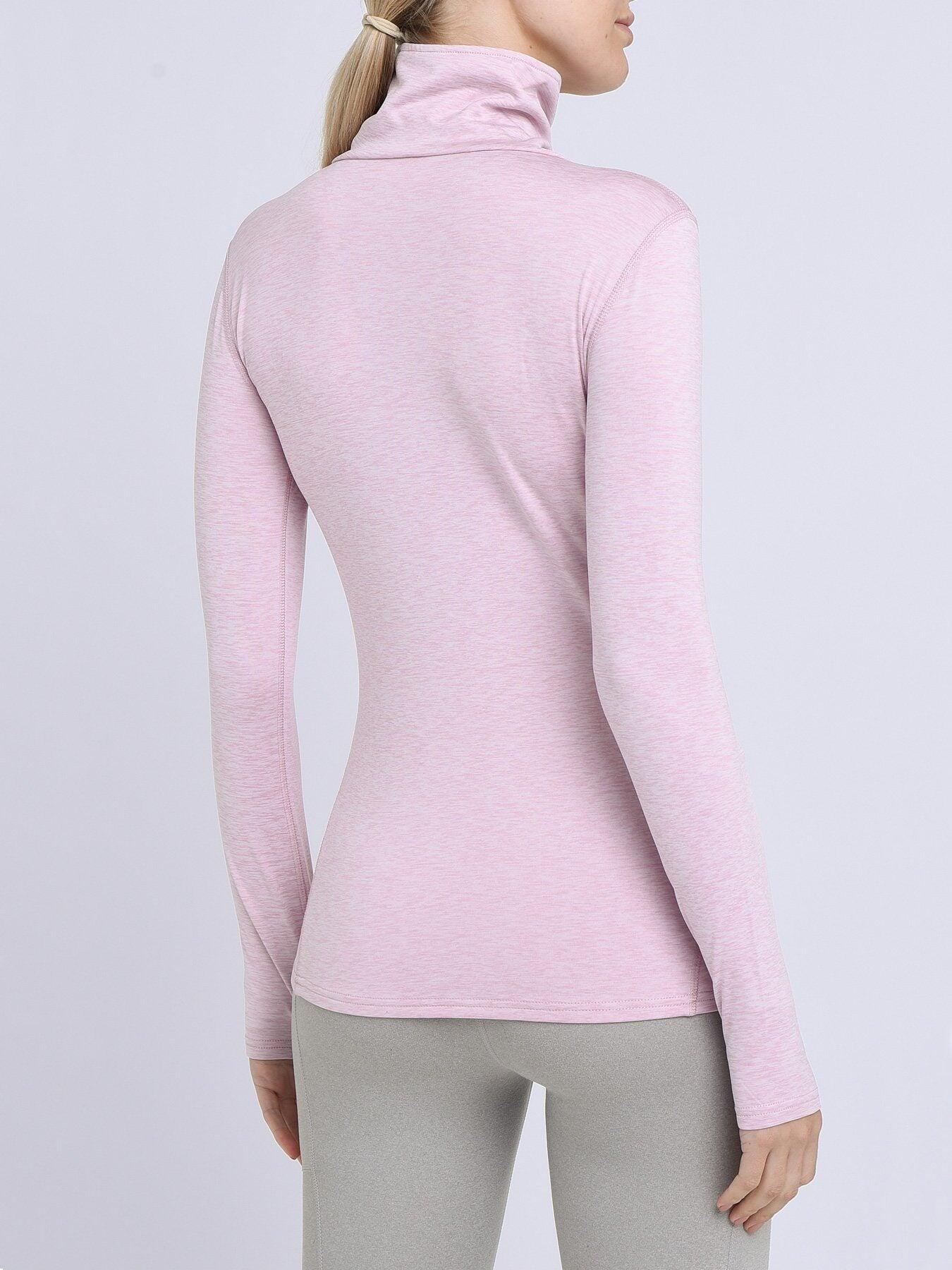 Women's Thermal Funnel Neck Top - Sweet Lilac 2/5