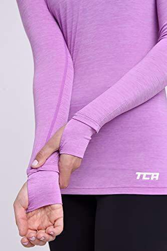 Women’s Elle Long Sleeve V Neck Top - French Lilac 3/5