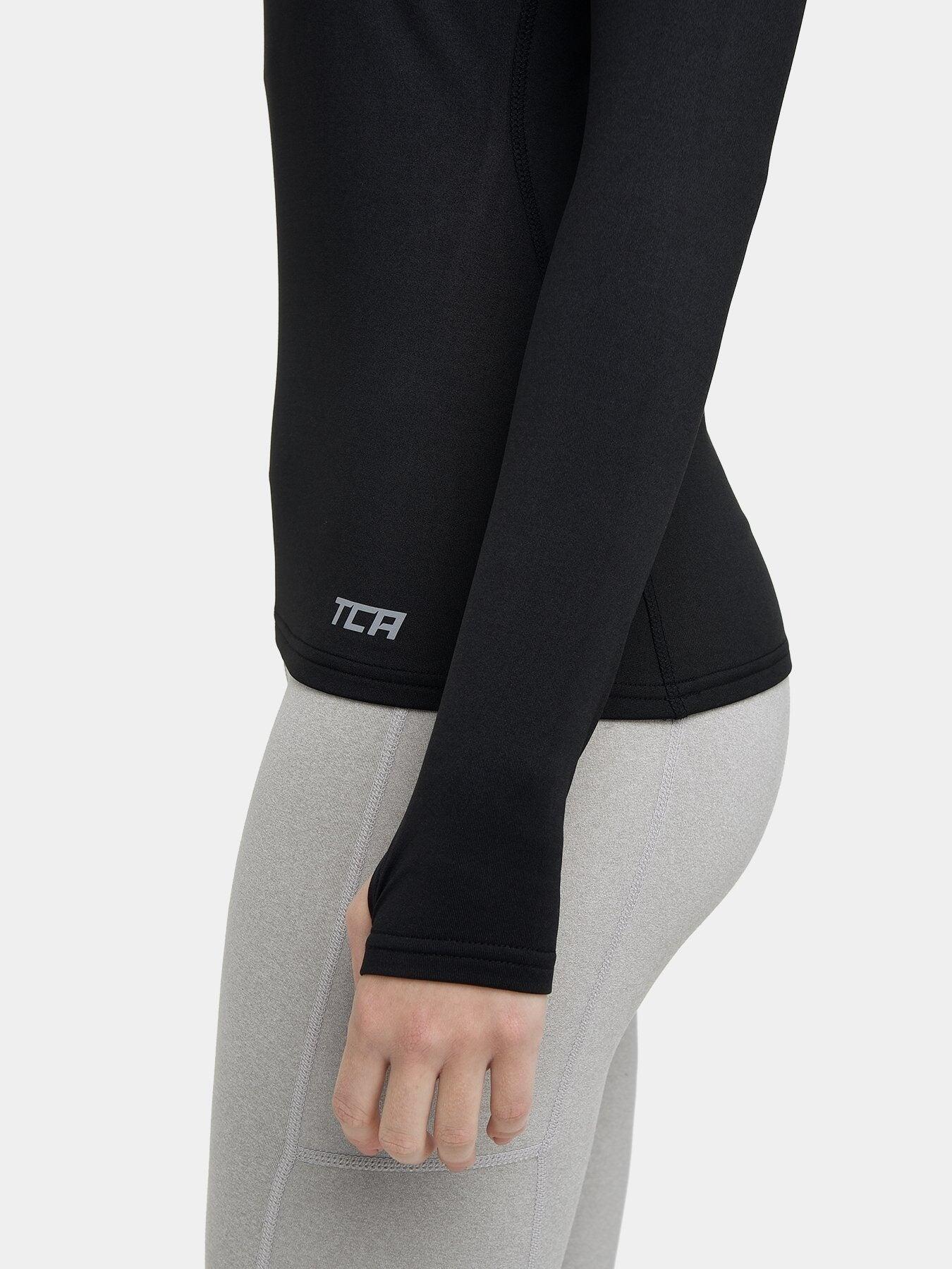 Women's Thermal Funnel Neck Top - Black Rock 5/5