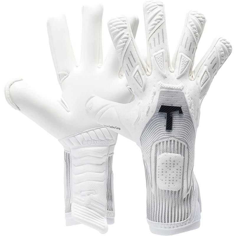 Gants de Gardien de But Football Adulte Rebel White-Out