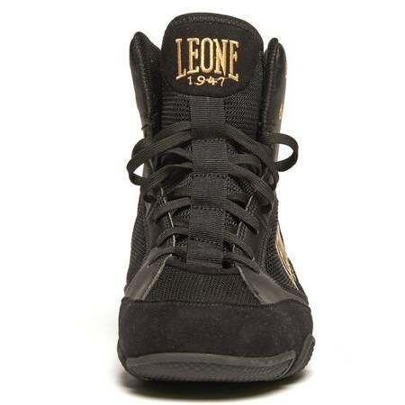 Leone1947 Bota de Boxeo Premium Negra 47 5/7