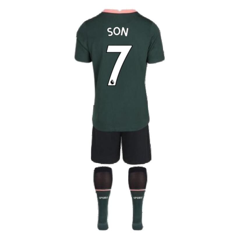 2020-2021 Tottenham Away Nike Little Boys Mini Kit (SON 7)