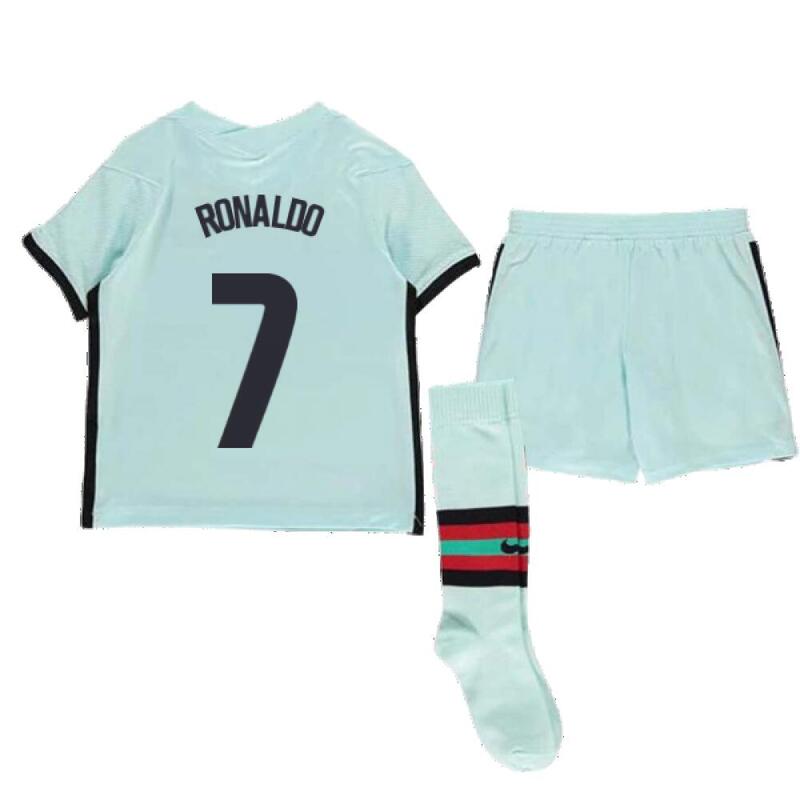 2020-2021 Portugal Away Nike Mini Kit (RONALDO 7)